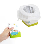 Poche à urine portable de voyage, mini-toilette mobile d'urgence, pot pliant, poche à urine de voyage