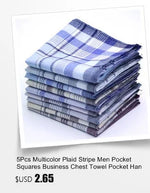 Pochettes de costume pour homme à rayures à carreaux multicolores, mouchoirs d'affaires en tissu 100% coton