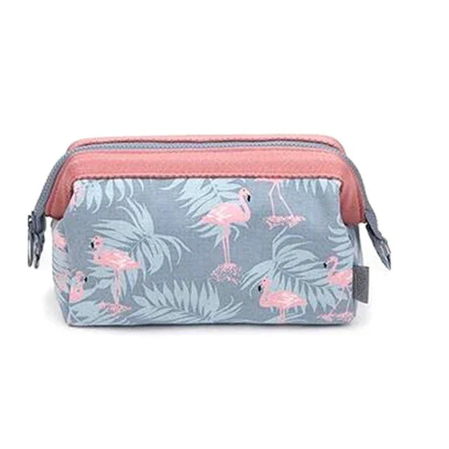 Trousse de Toilette Femme, Trousse de Maquillage de Voyage Étanche Portable, Kit de Toilette