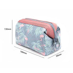Trousse de Toilette Femme, Trousse de Maquillage de Voyage Étanche Portable, Kit de Toilette