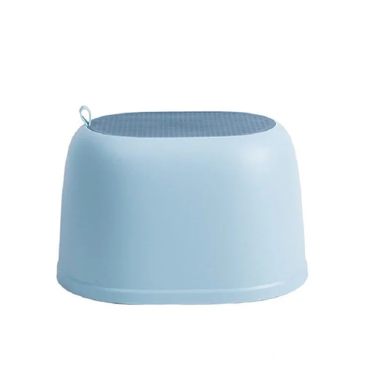 Tabouret de salle de bain portable créatif antidérapant, tabouret en plastique pour enfants