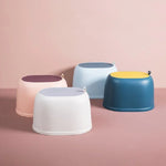 Tabouret de salle de bain portable créatif antidérapant, tabouret en plastique pour enfants