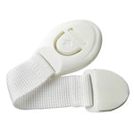 10 PCS/Lot Verrouillage de sécurité pour enfants protection des enfants verrouillage de portes pour sécurité enfants serrure plastique, 10 PCS blanc