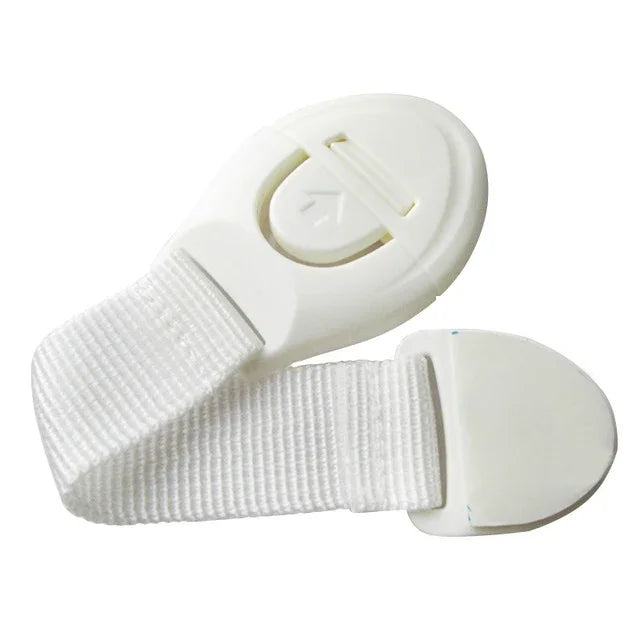 10 PCS/Lot Verrouillage de sécurité pour enfants protection des enfants verrouillage de portes pour sécurité enfants serrure plastique, 10 PCS blanc