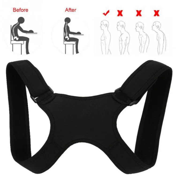 3 Ceintures de correction de posture réglables pour adultes, protection du dos et des épaules, pour le soulagement des douleurs dorsales et de la bosse.