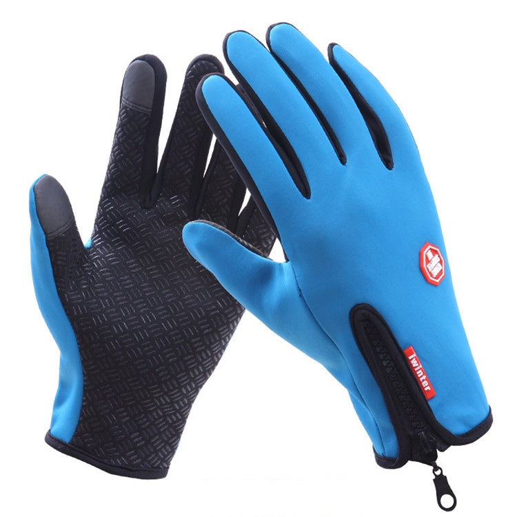 Gants de cyclisme intégraux en néoprène PU respirant et cuir pour sports d'hiver, tailles M, L, XL