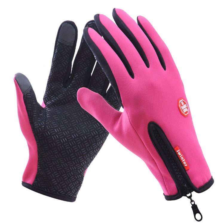 Gants de cyclisme intégraux en néoprène PU respirant et cuir pour sports d'hiver, tailles M, L, XL
