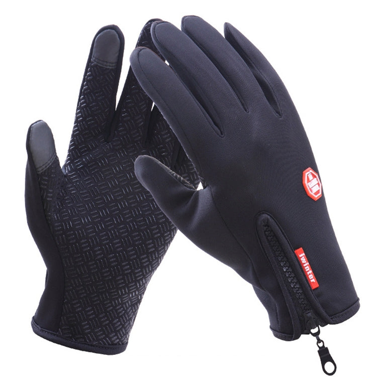 Gants de cyclisme intégraux en néoprène PU respirant et cuir pour sports d'hiver, tailles M, L, XL