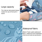 Trousse de Toilette de Voyage Matelassée Imperméable de Grande Capacité pour Femme, Sac de Rangement pour Esthéticienne, Trousse de Maquillage pour Femmes