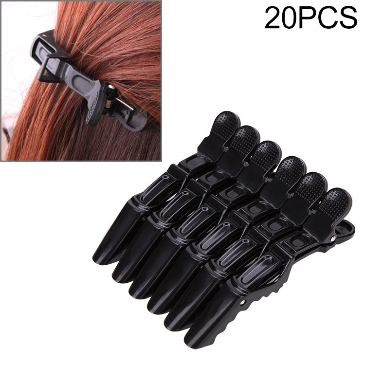20 Pinces à Cheveux Professionnelles en Forme d'Alligator pour Femme, Épingles à Cheveux en Plastique, Barrette, Bandeau, Outils de Coiffure pour Filles