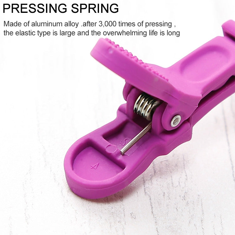 20 Pinces à Cheveux Professionnelles en Forme d'Alligator pour Femme, Épingles à Cheveux en Plastique, Barrette, Bandeau, Outils de Coiffure pour Filles