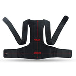 Correcteur de Posture Dorsale, Orthèse d'Épaule et Lombaire, Ceinture de Soutien de la Colonne Vertébrale, Corset Réglable pour Adulte, Ceinture de Correction de Posture, Soin Corporel