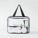 Sacs en PVC transparents Organisateur de voyage Trousse de maquillage transparente Sacs de toilette