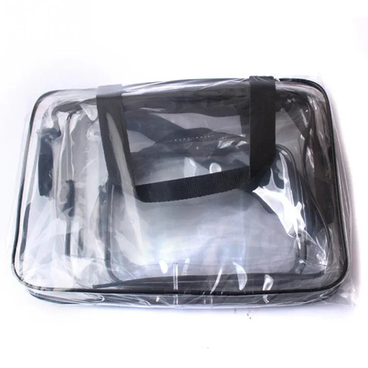Sacs en PVC transparents Organisateur de voyage Trousse de maquillage transparente Sacs de toilette