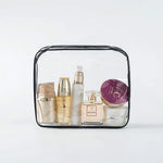 Sacs en PVC transparents Organisateur de voyage Trousse de maquillage transparente Sacs de toilette