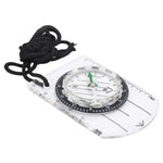 Mini boussole professionnelle, règle d'échelle de carte multifonction, équipement pour randonnée, camping, survie en plein air, mini