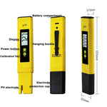 Stylo testeur PH portable haute précision, appareil de mesure de l'acidité PH, instrument de détection de la qualité de l'eau PH