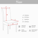 Housse de chaise moderne unie en spandex extensible, housses élastiques pour banquet de mariage, housse de siège de salle à manger, style pastoral hôtel, taille universelle