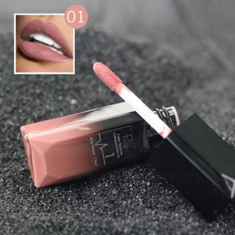 Brillant à Lèvres Mat Imperméable Cosmétiques Maquillage Nude, 1#, 2#, 3#, 4#, 5#, 6#, 7#, 8#, 9#, 10#, 11#, 12#, 13#, 14#, 15#, 16#, 17#, 18#, 19#, 20#, 21#