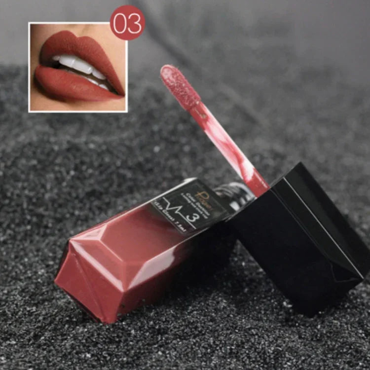 Brillant à Lèvres Mat Imperméable Cosmétiques Maquillage Nude, 1#, 2#, 3#, 4#, 5#, 6#, 7#, 8#, 9#, 10#, 11#, 12#, 13#, 14#, 15#, 16#, 17#, 18#, 19#, 20#, 21#