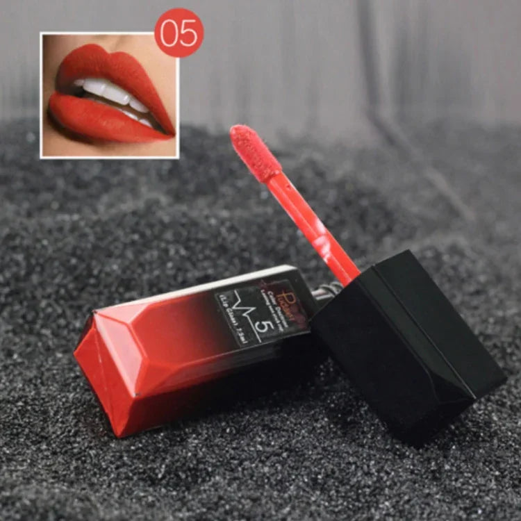 Brillant à Lèvres Mat Imperméable Cosmétiques Maquillage Nude, 1#, 2#, 3#, 4#, 5#, 6#, 7#, 8#, 9#, 10#, 11#, 12#, 13#, 14#, 15#, 16#, 17#, 18#, 19#, 20#, 21#