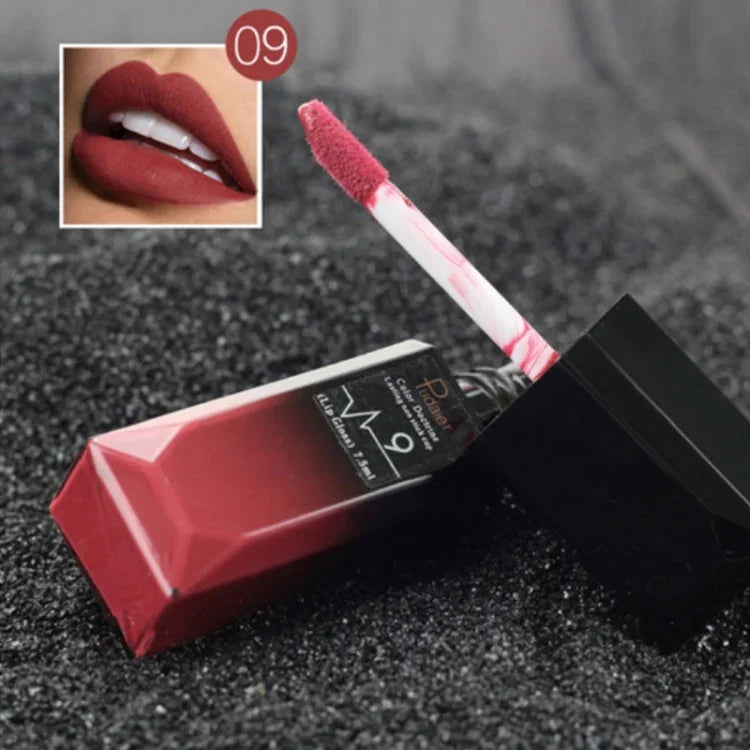 Brillant à Lèvres Mat Imperméable Cosmétiques Maquillage Nude, 1#, 2#, 3#, 4#, 5#, 6#, 7#, 8#, 9#, 10#, 11#, 12#, 13#, 14#, 15#, 16#, 17#, 18#, 19#, 20#, 21#