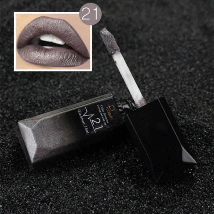 Brillant à Lèvres Mat Imperméable Cosmétiques Maquillage Nude, 1#, 2#, 3#, 4#, 5#, 6#, 7#, 8#, 9#, 10#, 11#, 12#, 13#, 14#, 15#, 16#, 17#, 18#, 19#, 20#, 21#