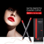 Rouge à Lèvres Mat Sexy Crayon à Lèvres Crayon Delineateur Lèvres Mat Nude Ensemble Stylo à Lèvres Outil de Maquillage Cosmétique