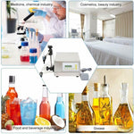 Mini Pompe de Remplissage de Liquide Électrique Numérique Portable avec Écran LCD pour Bouteilles de Lait, Pompe de Remplissage Numérique pour Bouteilles de Lait