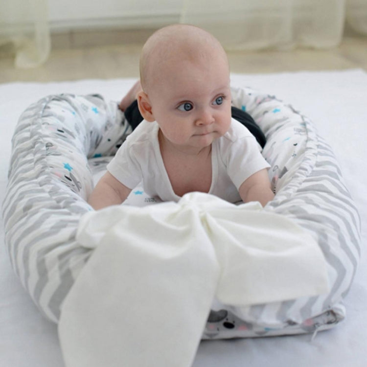 Nid bébé lit berceau portable amovible et lavable lit de voyage berceau en coton pour enfants nourrissons