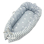 Nid bébé lit berceau portable amovible et lavable lit de voyage berceau en coton pour enfants nourrissons