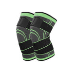 Bandage de soutien du genou pour course, cyclisme, compression sportive en nylon élastique, manchon de protection, L, M, XL, XXL, S