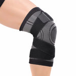 Bandage de soutien du genou pour course, cyclisme, compression sportive en nylon élastique, manchon de protection, L, M, XL, XXL, S