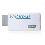 Adaptateur convertisseur Wii2HDMI vers HDMI 1080p pour Nintendo Wii : connexion facile et rapide, prise audio 3,5 mm, Wii-Link.
