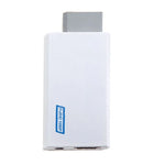 Adaptateur convertisseur Wii2HDMI vers HDMI 1080p pour Nintendo Wii : connexion facile et rapide, prise audio 3,5 mm, Wii-Link.
