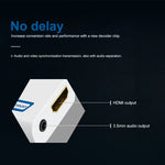 Adaptateur convertisseur Wii2HDMI vers HDMI 1080p pour Nintendo Wii : connexion facile et rapide, prise audio 3,5 mm, Wii-Link.
