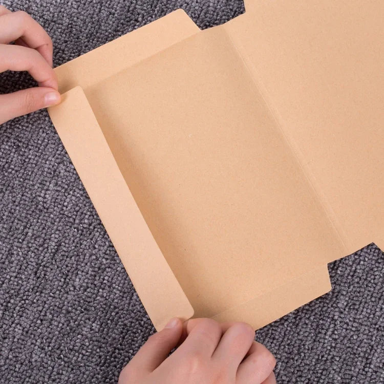 Couverture de livre en papier kraft grand format Couverture de protection épaisse en papier kraft, 32K