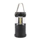 Lanterne LED COB portable 3W, lampe de tente pliable, lampe de camping extérieure étanche pour la randonnée, 3W
