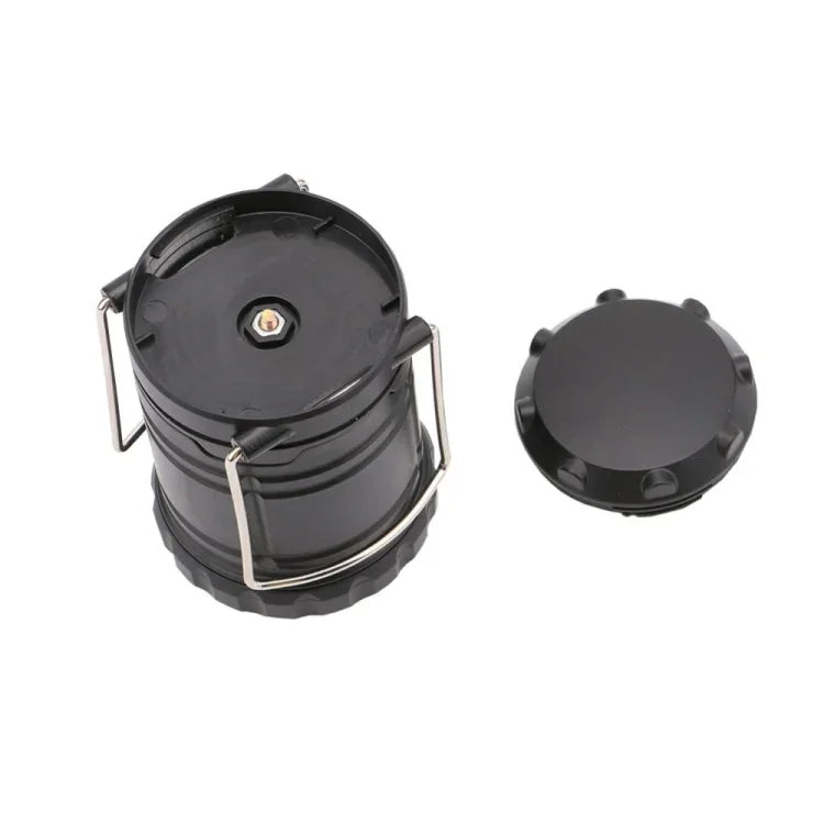 Lanterne LED COB portable 3W, lampe de tente pliable, lampe de camping extérieure étanche pour la randonnée, 3W