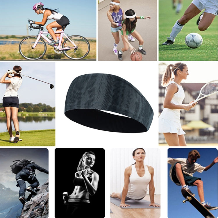 Bandeau absorbant de sport pour cyclisme et yoga, bandeau anti-transpiration pour hommes et femmes, bandeaux pour cheveux de yoga, bandeaux de tête de sport pour sécurité