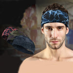 Bandeau absorbant de sport pour cyclisme et yoga, bandeau anti-transpiration pour hommes et femmes, bandeaux pour cheveux de yoga, bandeaux de tête de sport pour sécurité