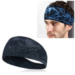 Bandeau absorbant de sport pour cyclisme et yoga, bandeau anti-transpiration pour hommes et femmes, bandeaux pour cheveux de yoga, bandeaux de tête de sport pour sécurité