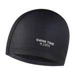 Bonnet de bain agrandi imperméable revêtu PU pour hommes et femmes adultes, revêtement PU agrandi (noir), revêtement PU agrandi (rose), revêtement PU agrandi (bleu)