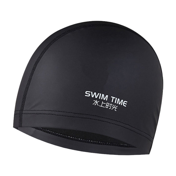 Bonnet de bain agrandi imperméable revêtu PU pour hommes et femmes adultes, revêtement PU agrandi (noir), revêtement PU agrandi (rose), revêtement PU agrandi (bleu)