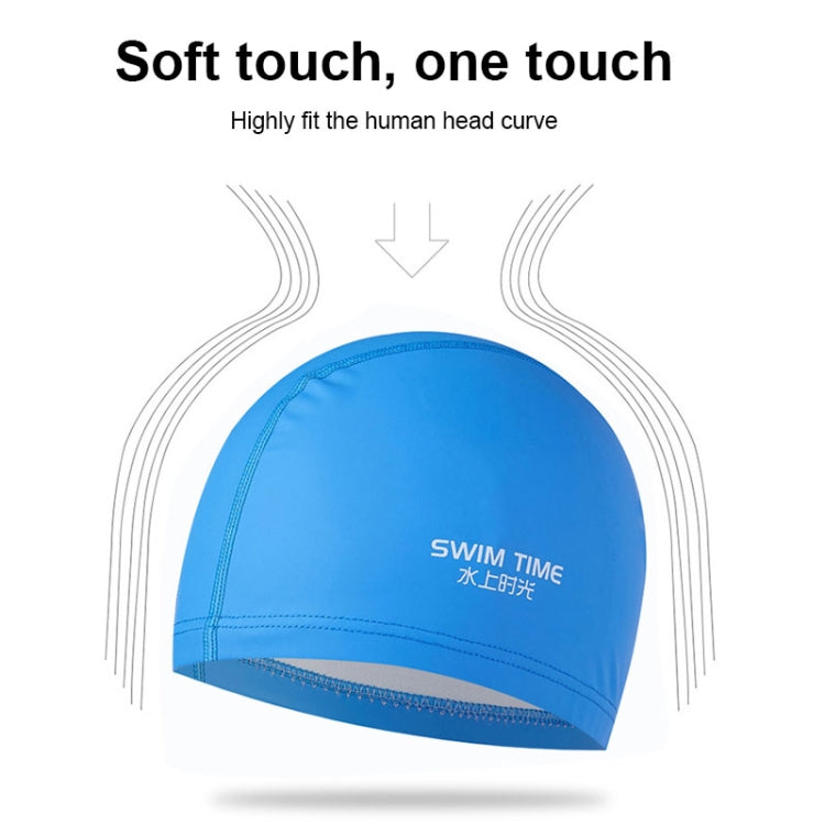 Bonnet de bain agrandi imperméable revêtu PU pour hommes et femmes adultes, revêtement PU agrandi (noir), revêtement PU agrandi (rose), revêtement PU agrandi (bleu)