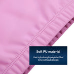 Bonnet de bain agrandi imperméable revêtu PU pour hommes et femmes adultes, revêtement PU agrandi (noir), revêtement PU agrandi (rose), revêtement PU agrandi (bleu)