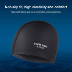 Bonnet de bain agrandi imperméable revêtu PU pour hommes et femmes adultes, revêtement PU agrandi (noir), revêtement PU agrandi (rose), revêtement PU agrandi (bleu)