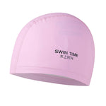 Bonnet de bain agrandi imperméable revêtu PU pour hommes et femmes adultes, revêtement PU agrandi (noir), revêtement PU agrandi (rose), revêtement PU agrandi (bleu)