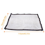 Clôture de sécurité portative pliable pour chiens, barrière de sécurité magique pour chiens et chats, 180cm x 72cm, 110cm x 72cm