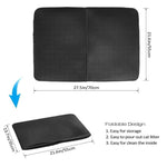 Tapis de litière imperméable pour chat en EVA double couche, tapis de récupération de litière pour animaux, fond antidérapant, litière pour chat, L, M, XS